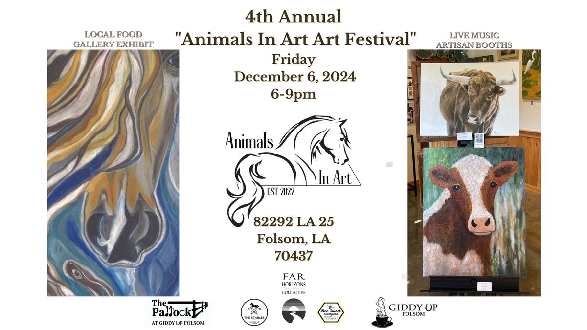 4th Annual Folsom Animals in Art Festival