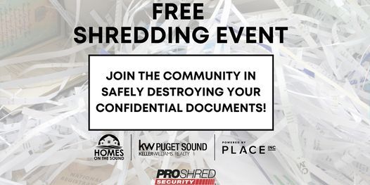 Free Shredding Event Federal Way Wa 26 June 2021 Free Shredding Events Bellingham Wa 2022