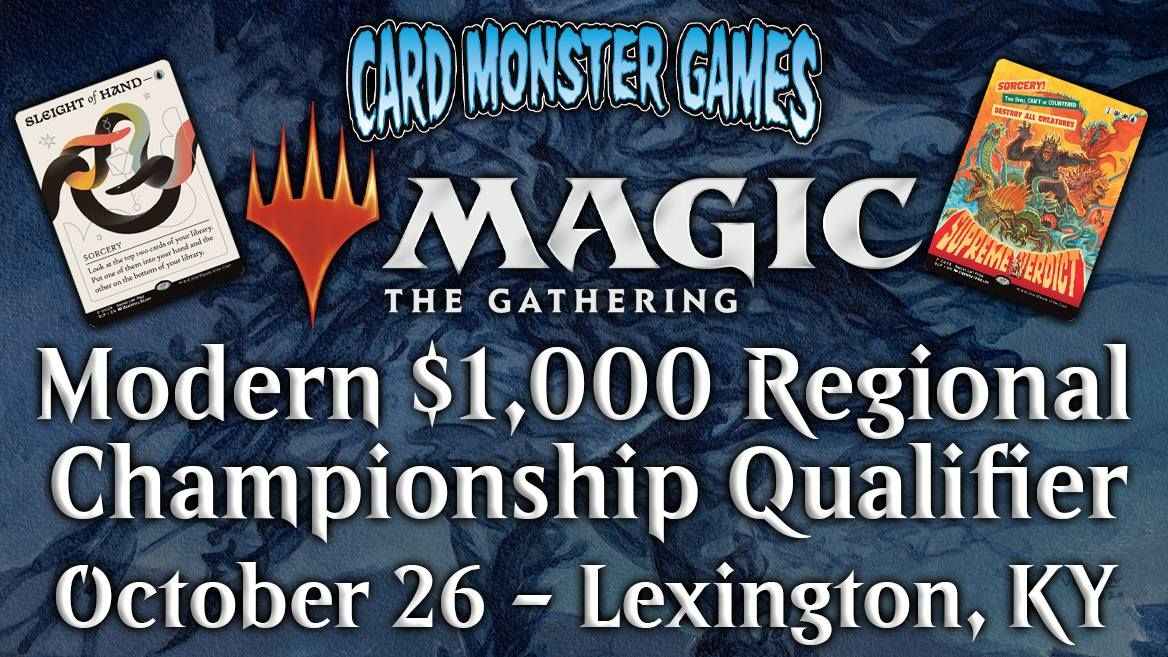 MTG: Modern $1,000 Regional Championship Qualifier - October