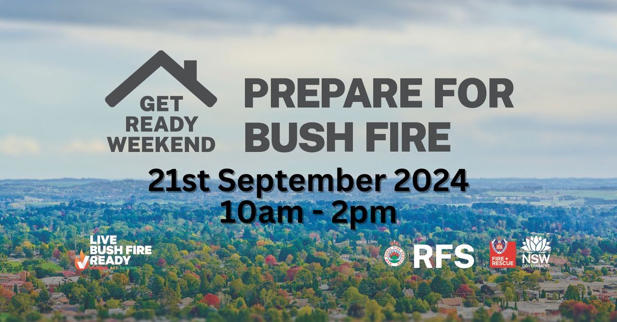 RFS Get Ready Weekend - Menai Bushfire Brigade OPEN DAY