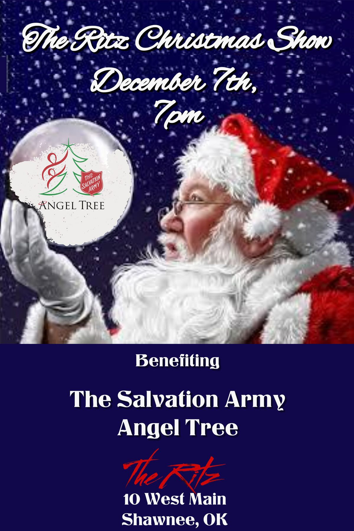 Christmas concert benefiting the Salvation Army Angel Tree