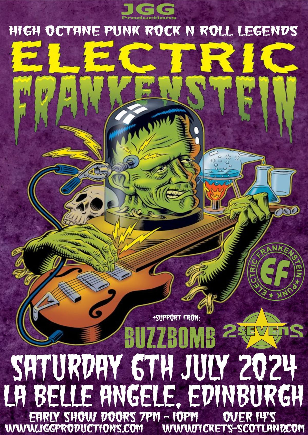 Electric Frankenstein + Buzzbomb, 2 Sevens 