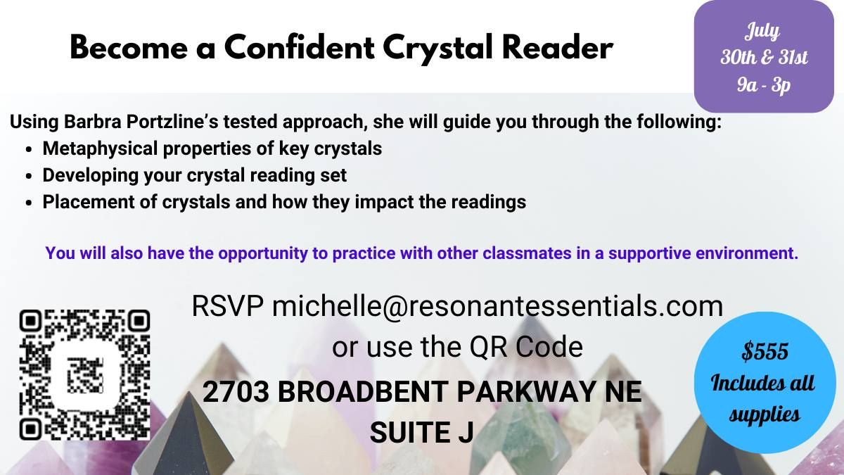 Become a Confident Crystal Reader