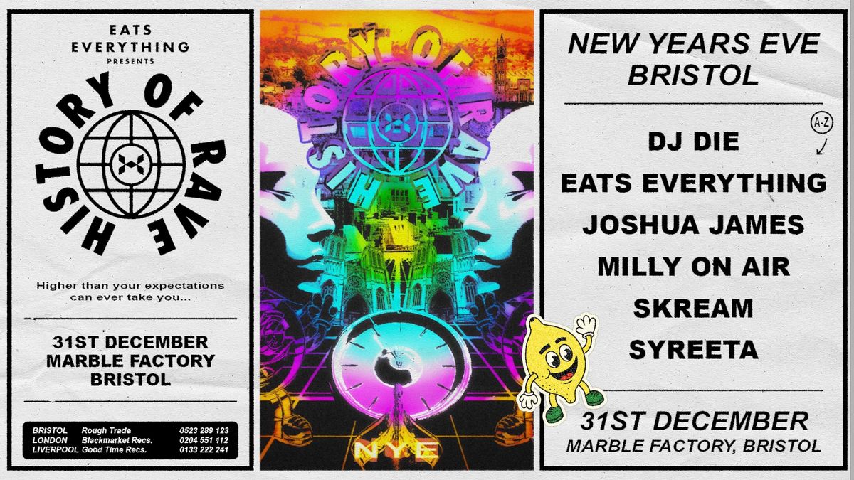 NYE: Eats Everything Presents - History of Rave