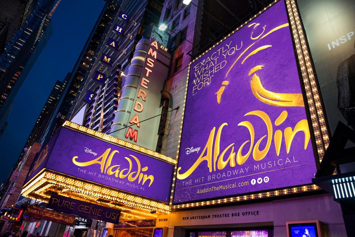 ALADDIN Scouts Day on Broadway