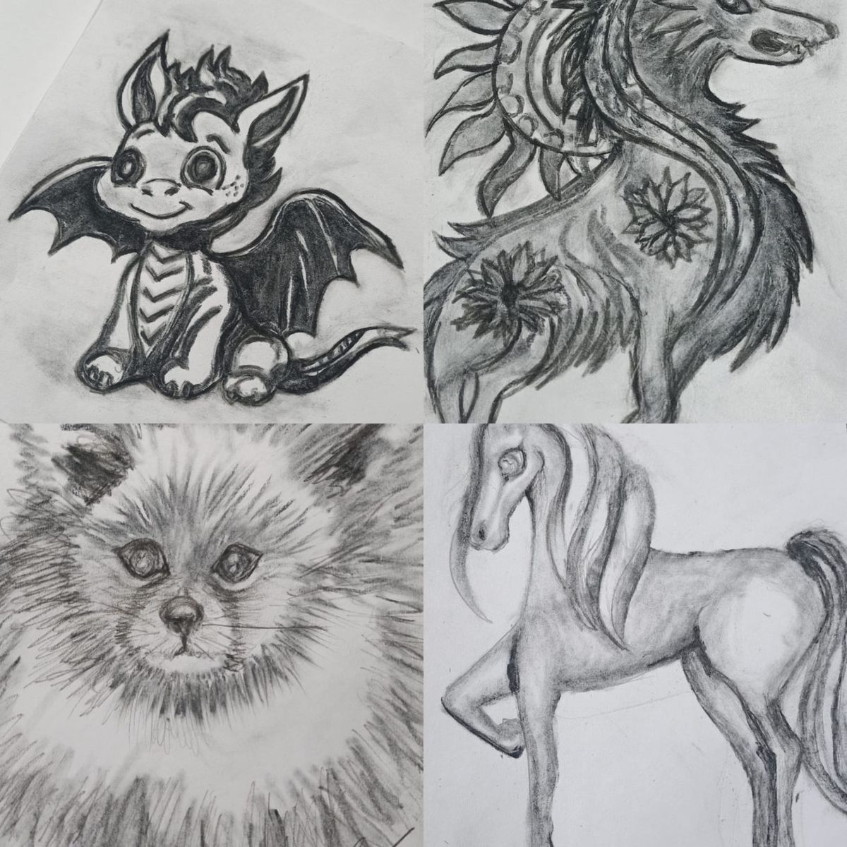 Charcoal and Pencil Drawing Techniques 8+yrs