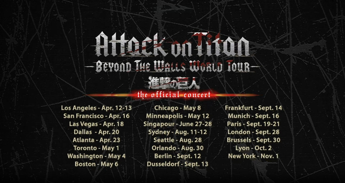 Attack on Titan Beyond the Walls - New York