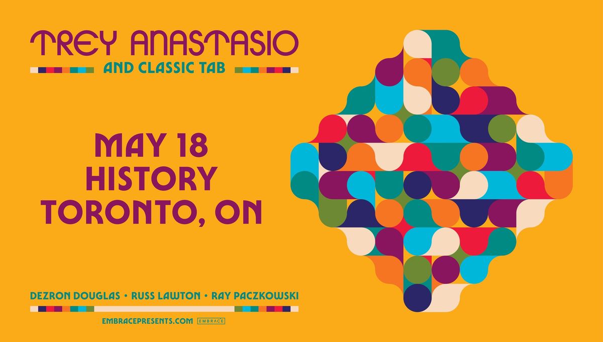 Trey Anastasio @ History | May 18th