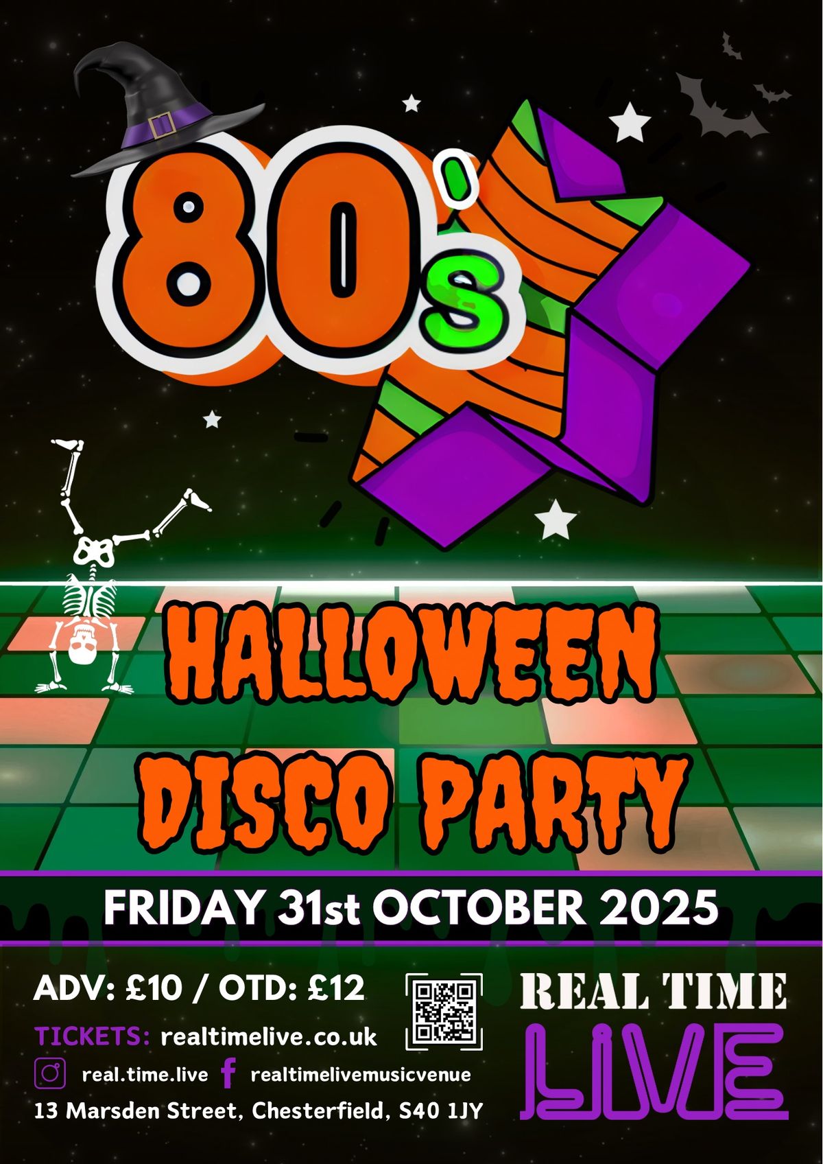 80\u2019s Halloween Disco Party!