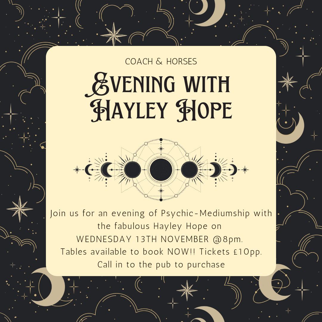 Evening with Hayley Hope \u2728