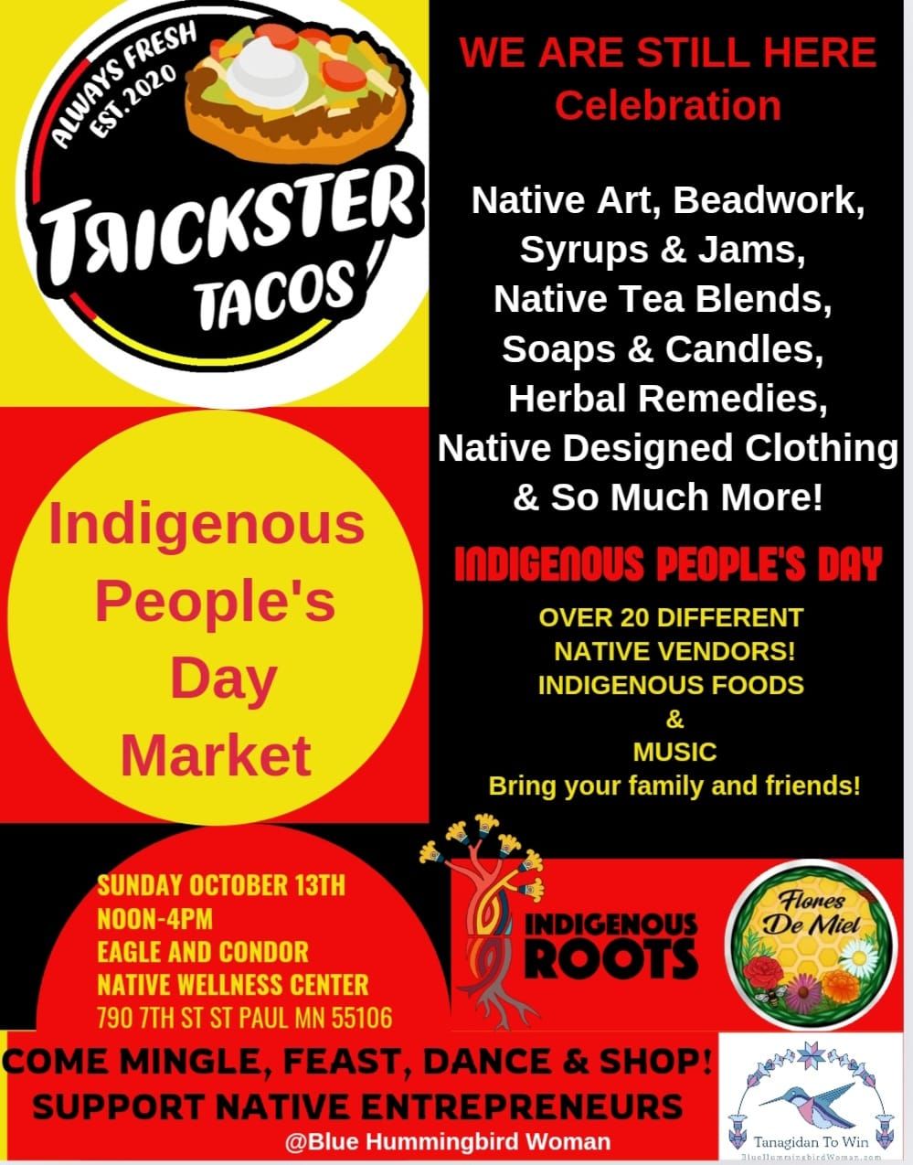 Indigenous Peoples Day Market & Celebration 