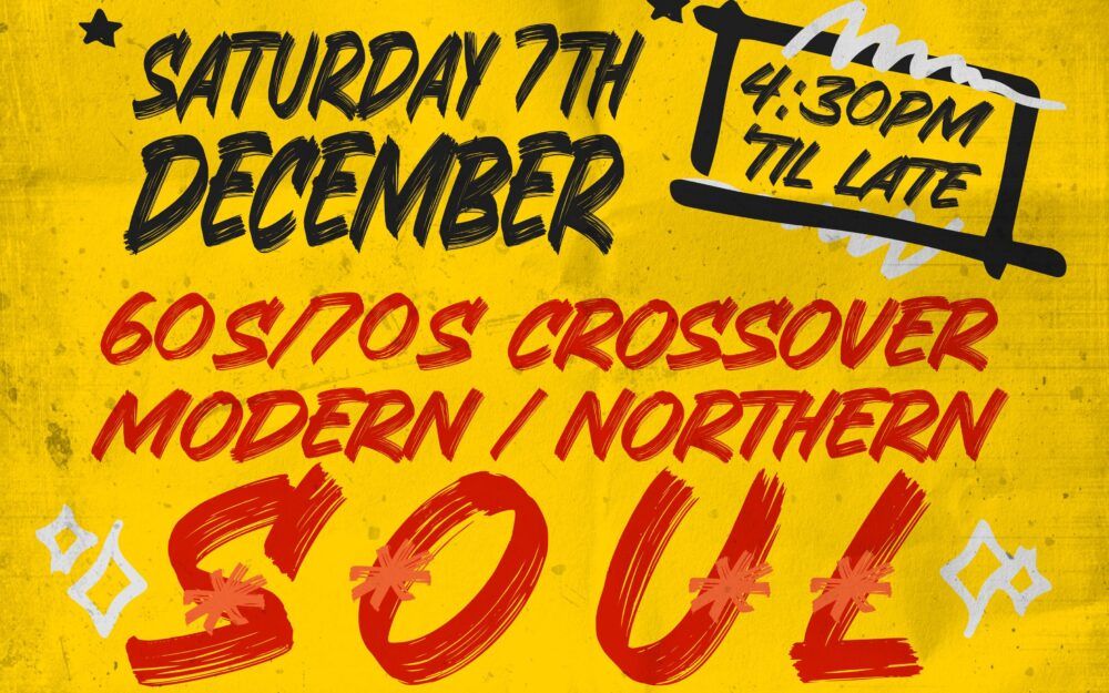 Northern Soul Night 60s\/70s Crossover Modern