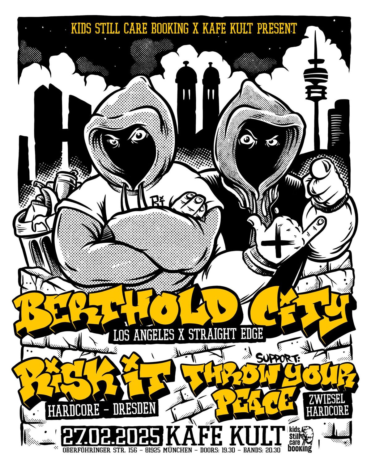 BERTHOLD CITY + RISK IT + THROW YOUR PEACE