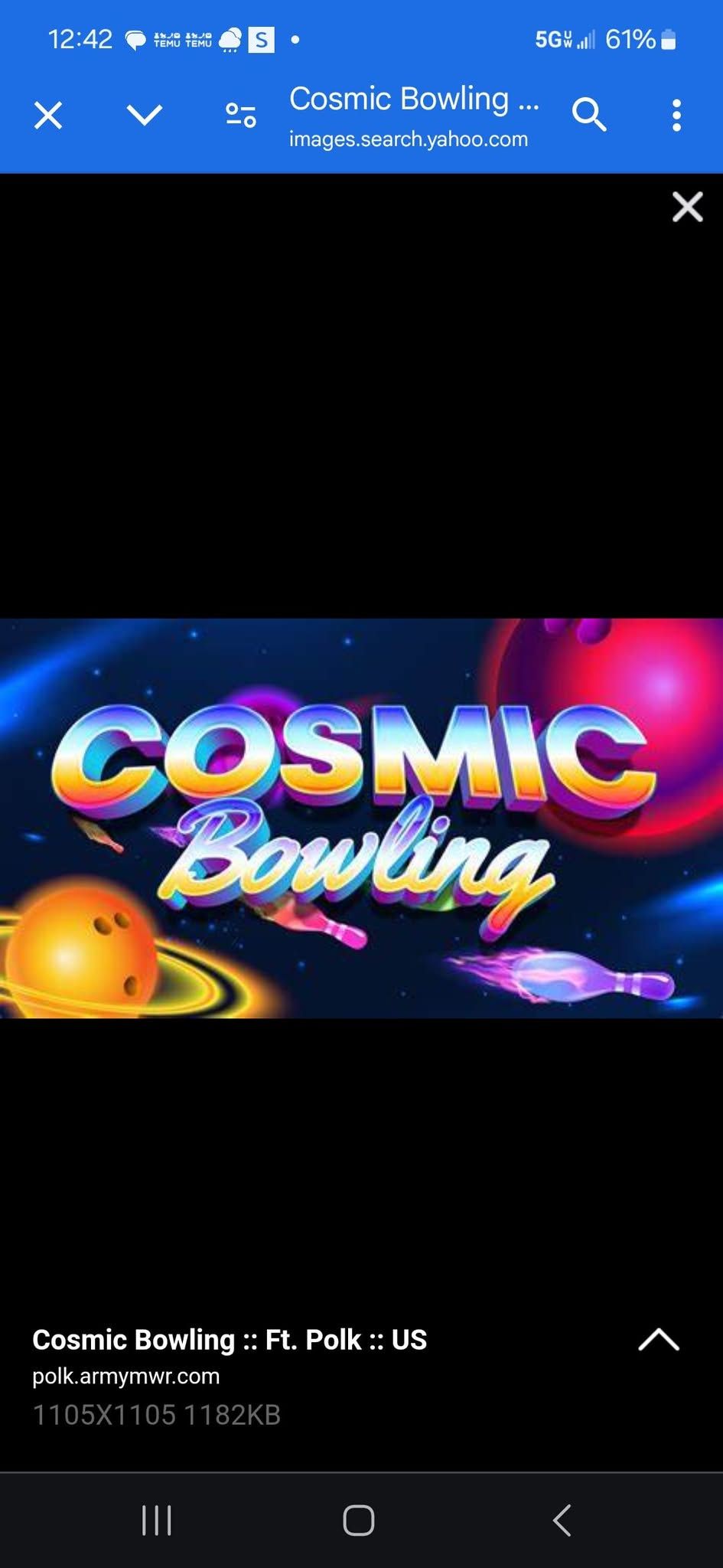 SiNgLeS Cosmic Bowling 