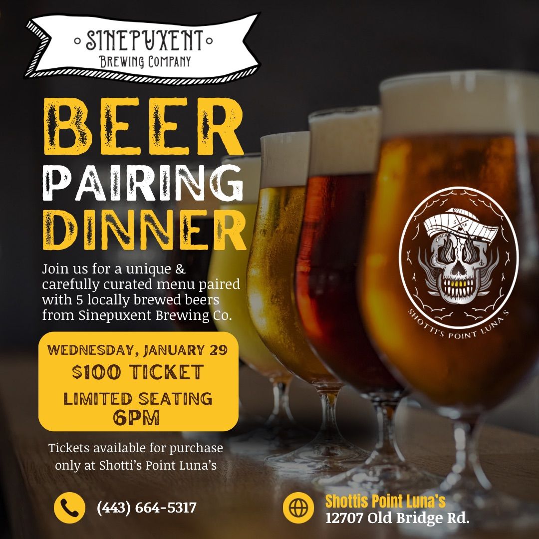 Beer Pairing Dinner