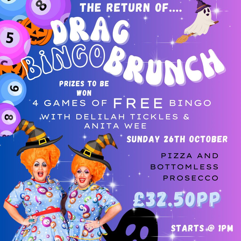 Halloween Drag Bingo Bottomless Brunch