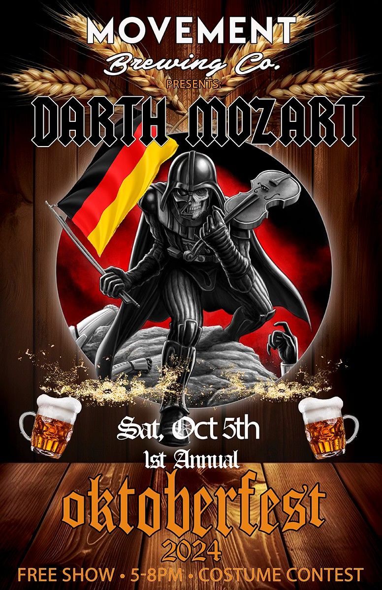 Darth Mozart Oktoberfest at Movement Brewery!