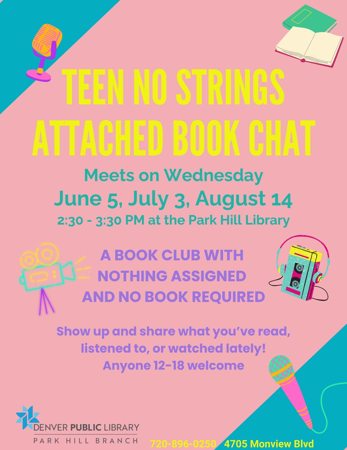 Teen No Strings Attached Book Club
