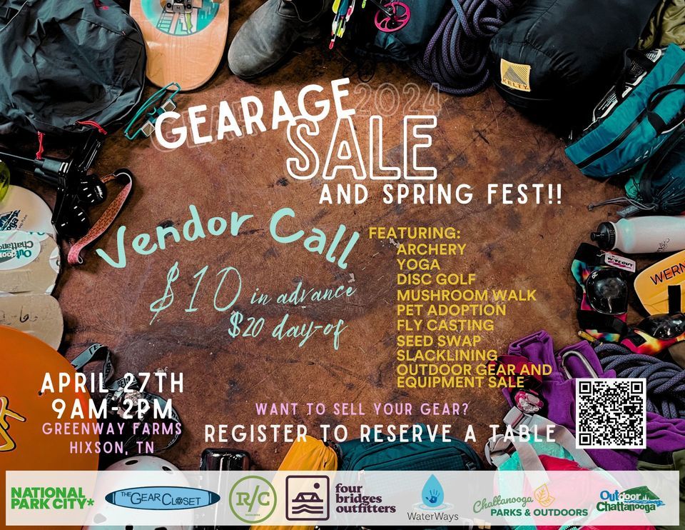 GEARage Sale and Spring Fest