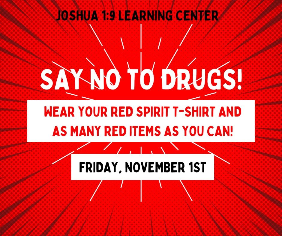 JLC Red Ribbon Week - Red Day!