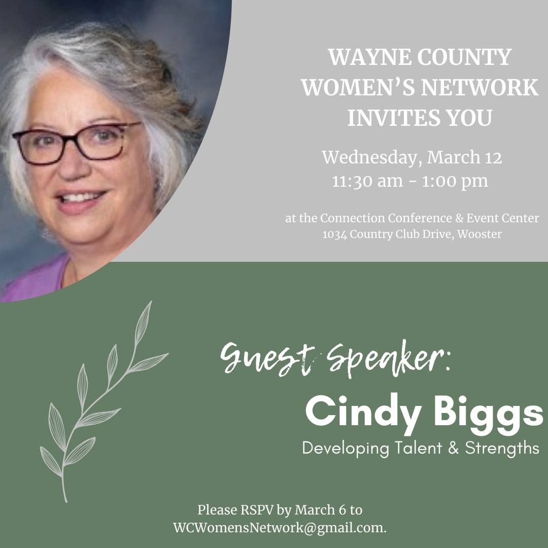 Wayne County Women\u2019s Network March Meeting: Managing Your Strengths 