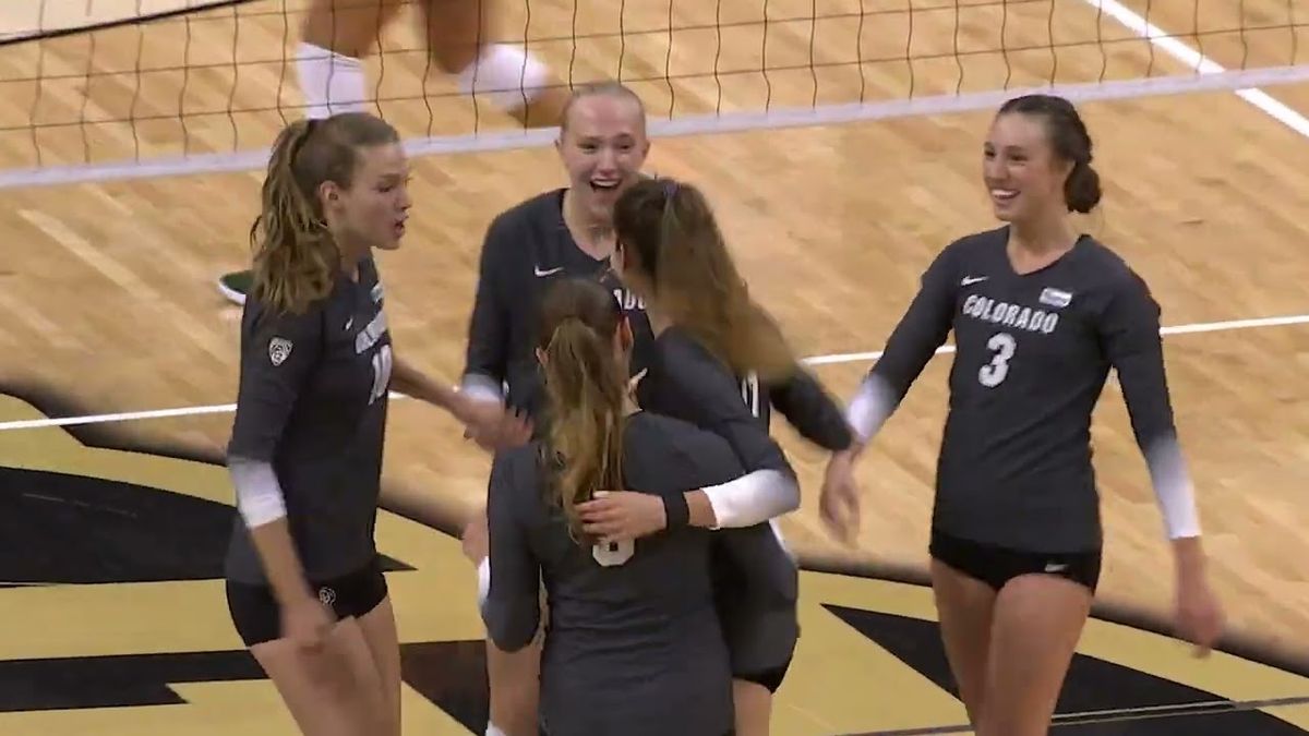 Colorado Buffaloes at TCU Horned Frogs Womens Volleyball