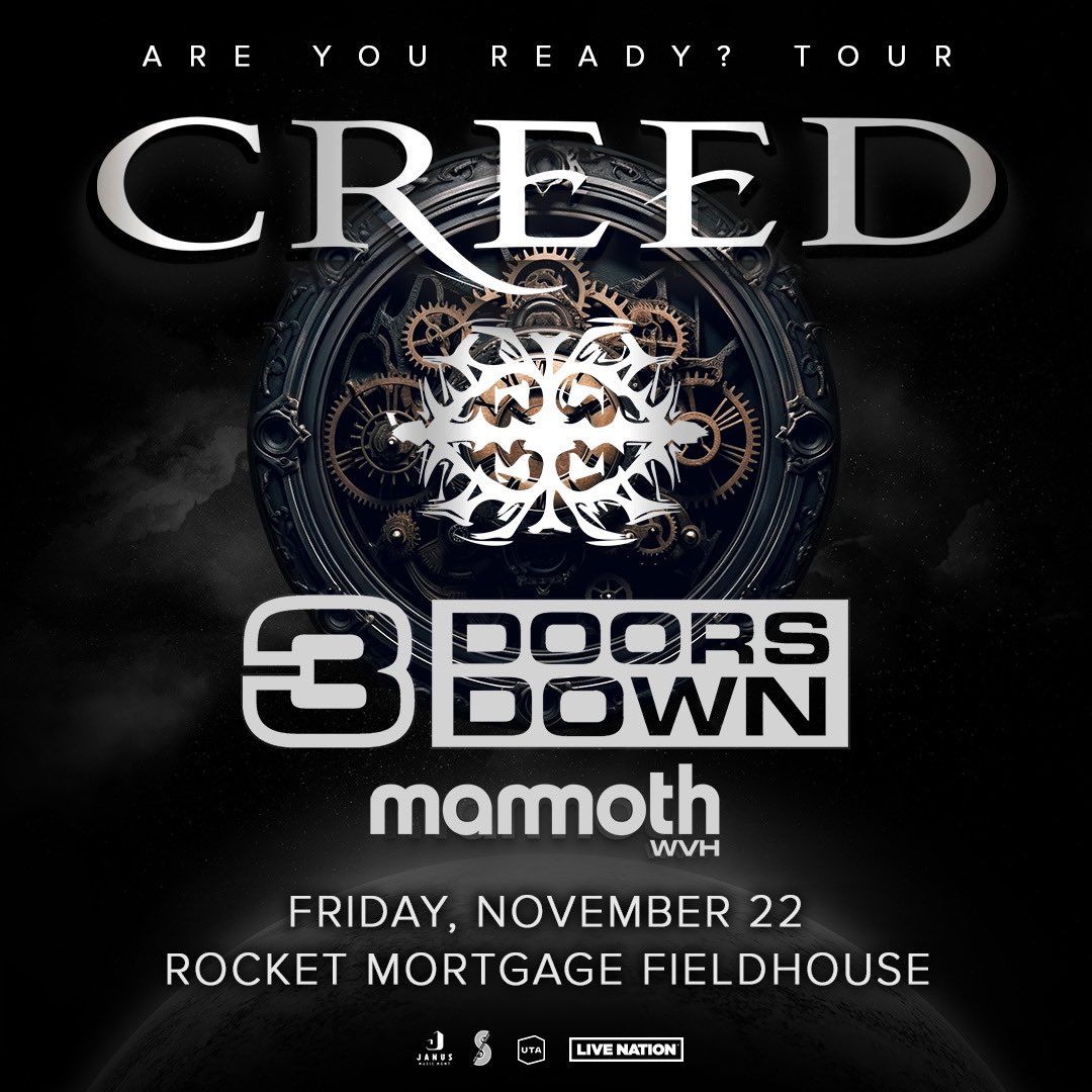 Creed with 3 Doors Down and Mammoth WVH