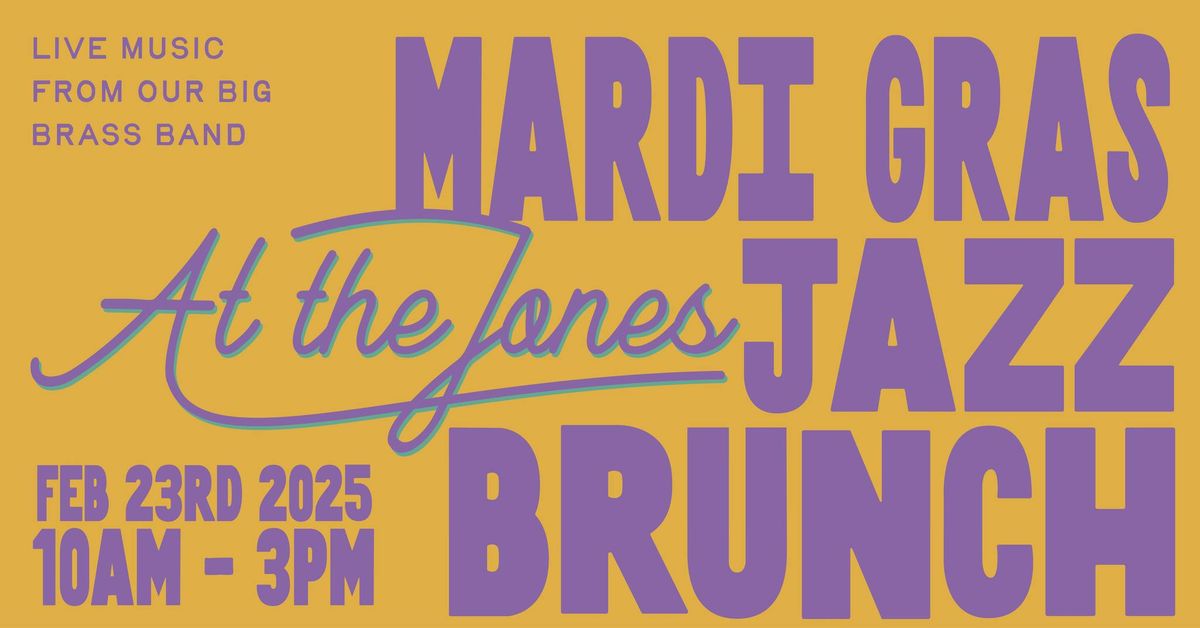 Mardi Gras Jazz Brunch at The Jones Assembly