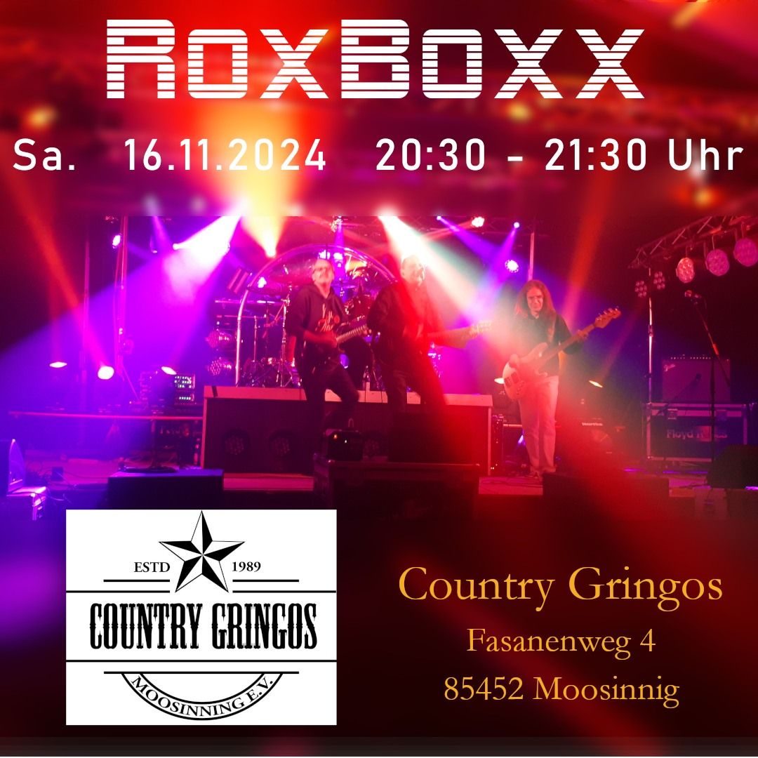 RoxBoxx  -  Saloon Konzert