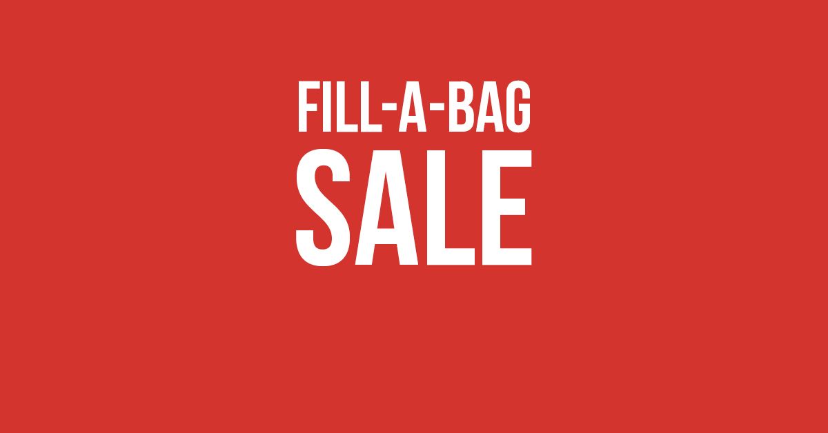 Fill-A-Bag Sale in Green Bay!