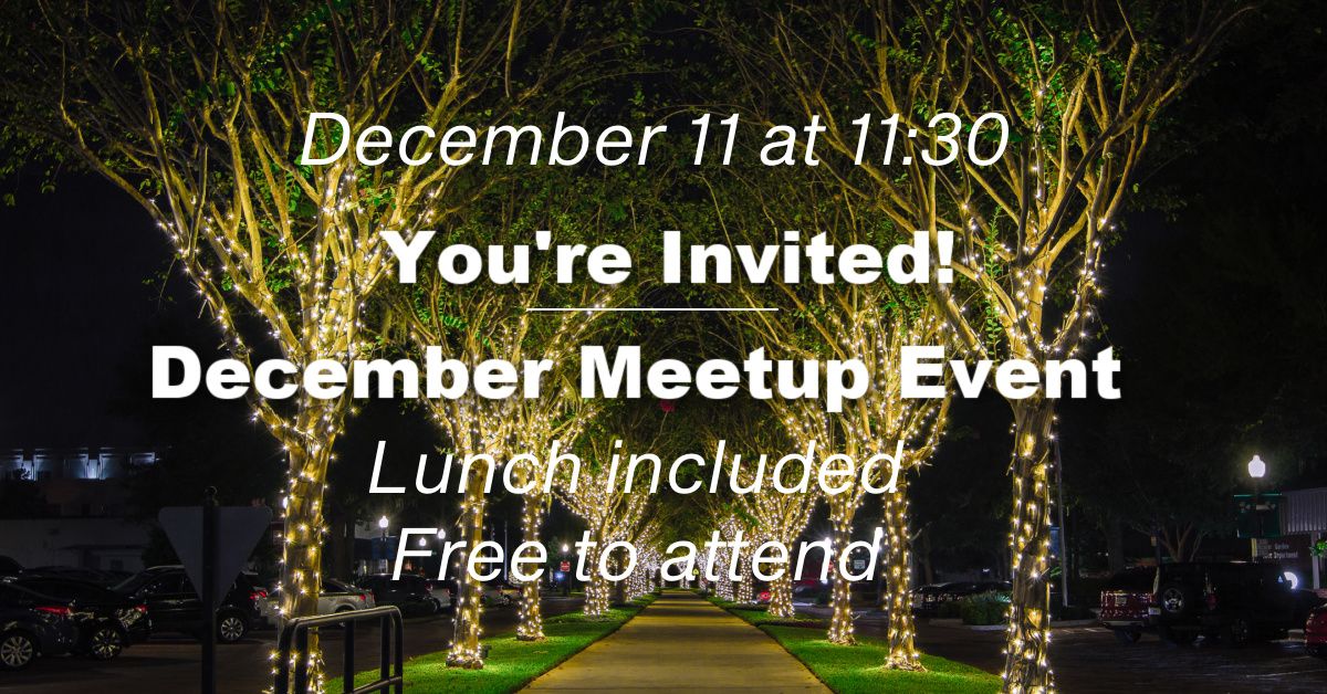 December Networking and Reconnections