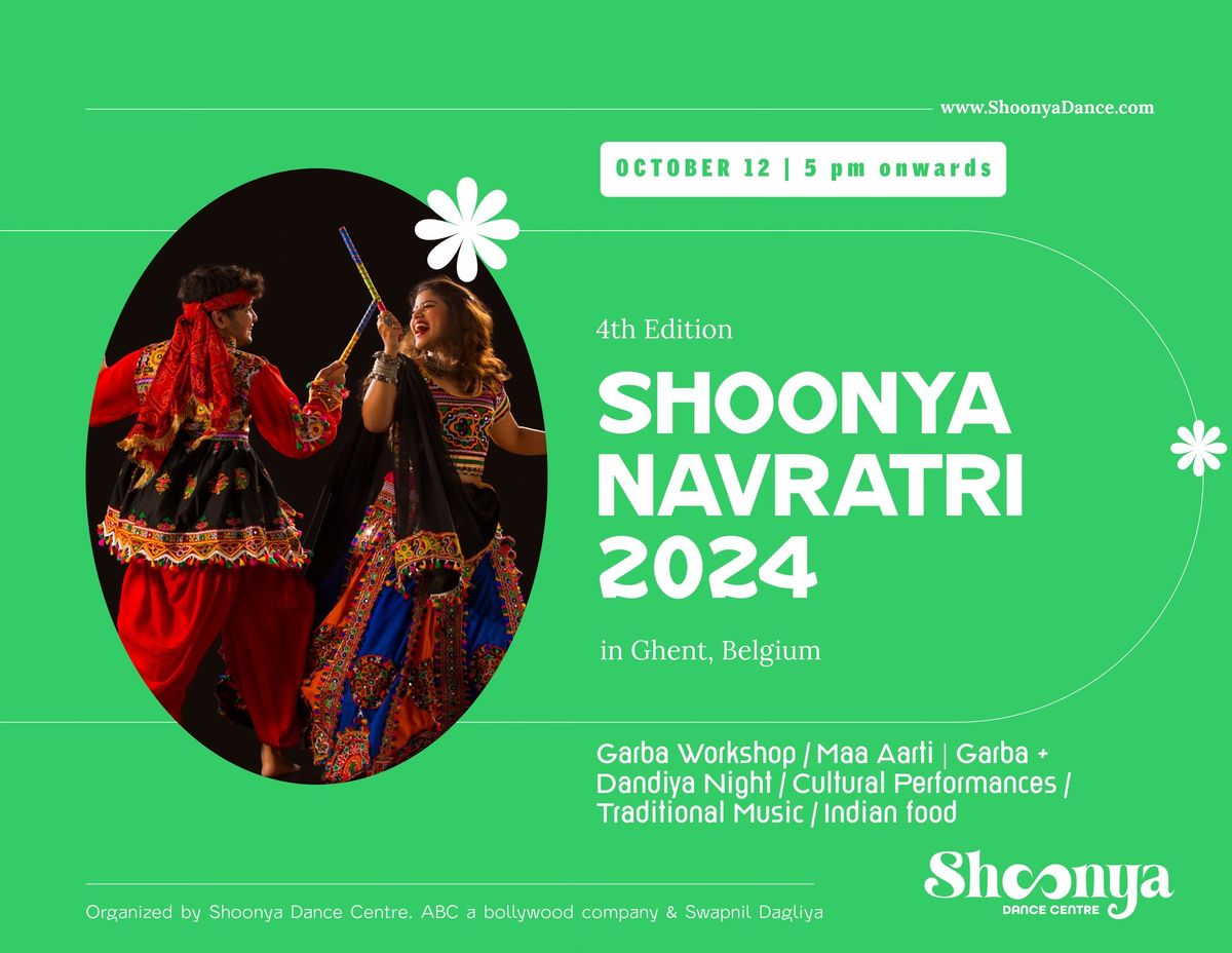 Shoonya Navratri | Garba Dandiya Night in Ghent, Belgium | 4th Edition