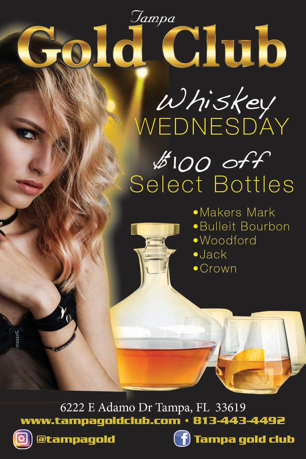 Gold Club Whiskey Wednesday