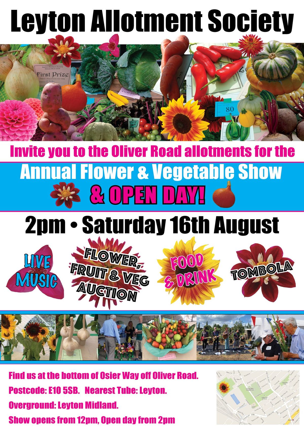 Leyton Allotment Society Annual Show and Open Day