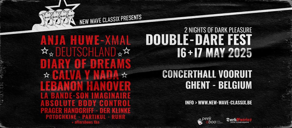 DOUBLE-DARE fest '2 nights of dark pleasure' BELGIUM