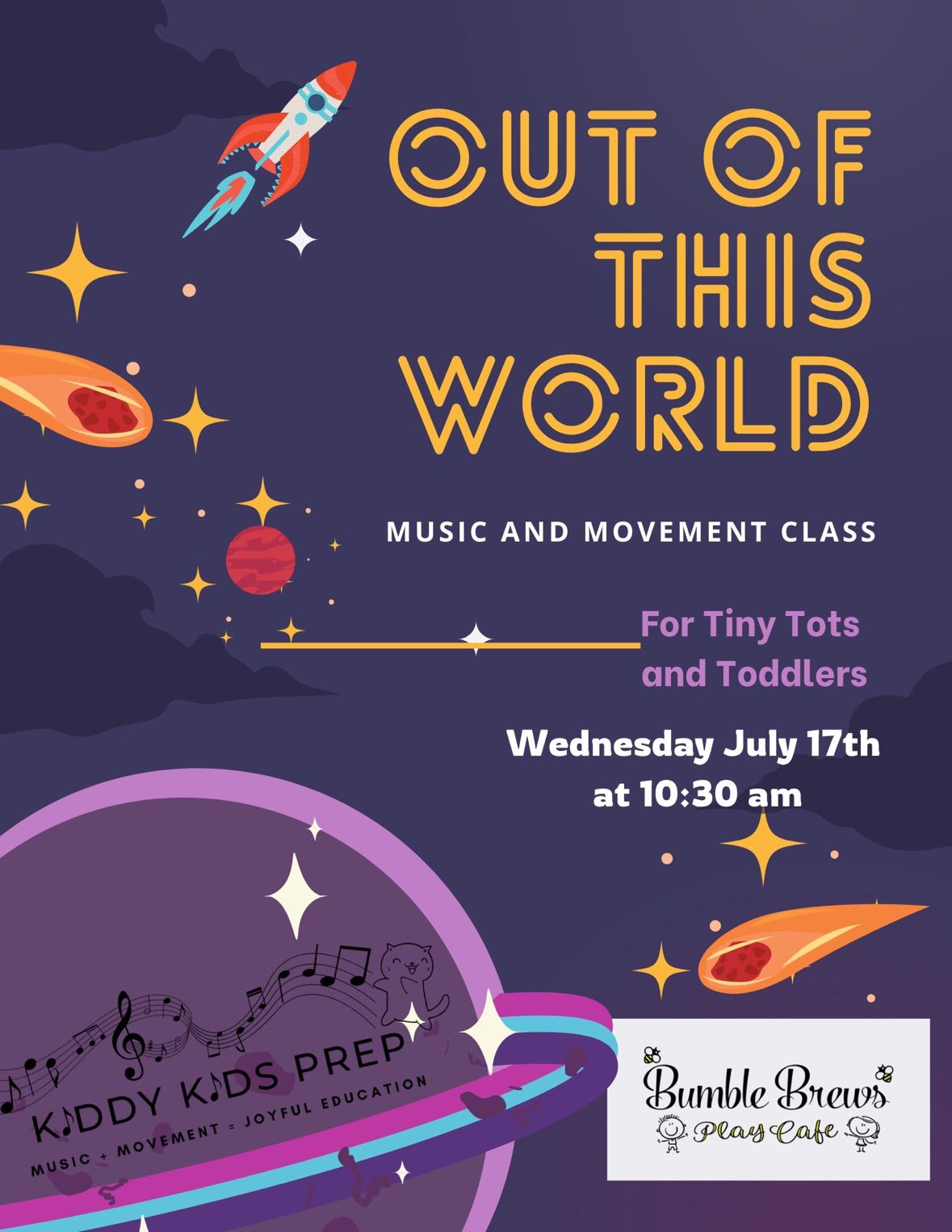 Out of This World: Music and Movement class