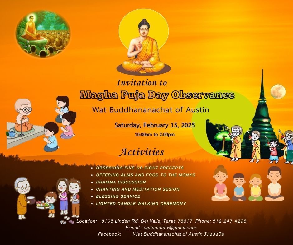 Magha Puja's Day Celebration