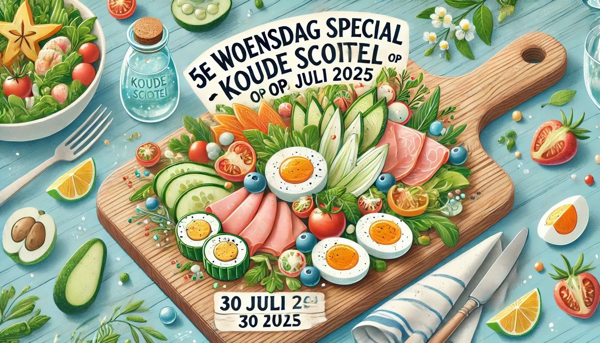 \ud83e\udd57 5e Woensdag: Koude Schotel op 30 juli 2025! \ud83e\udd57