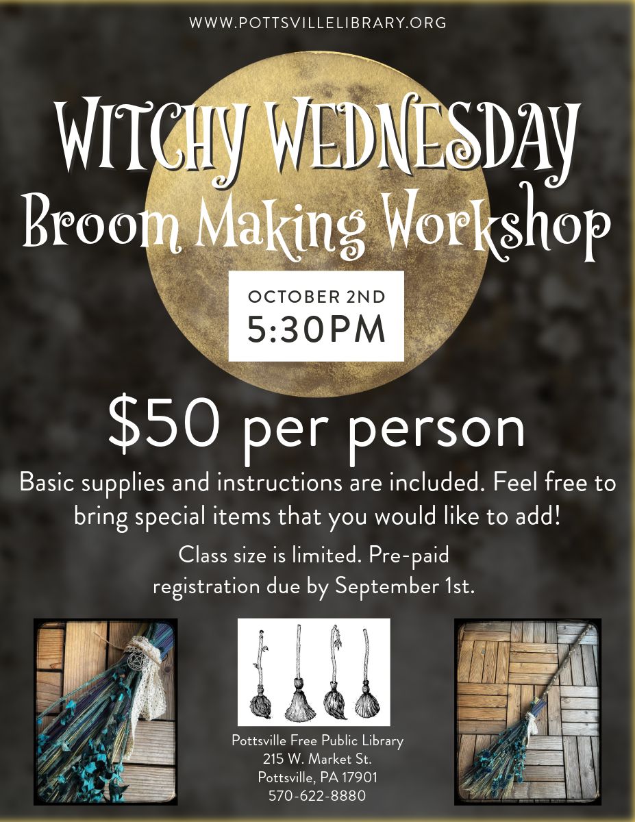 Witchy Wednesday: Broom Making Workshop