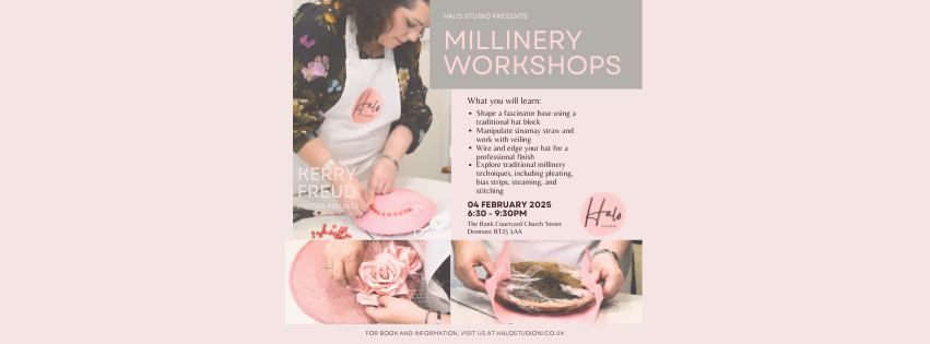 Halo Studio Millinery Workshop