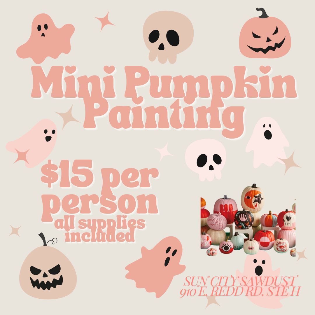 Mini Pumpkin Painting