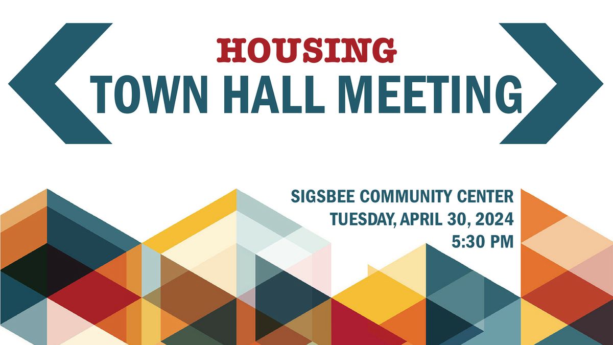 Housing Town Hall Meeting
