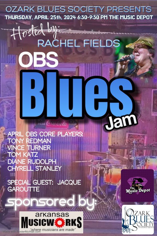 OBS Monthly Blues Jam!