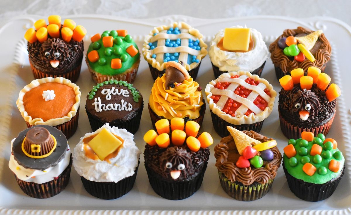 Thanksgiving Cupcakes Adult\/Teen 11\/25\/24