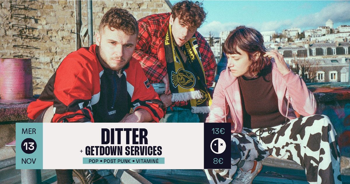 Gratuit abonn\u00e9s\u00b7\u00e9es : Ditter + Getdown Services