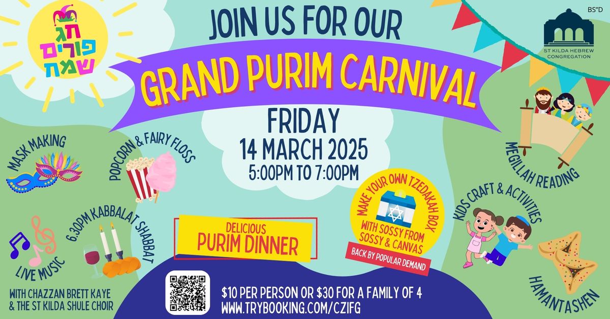 St Kilda Shule Grand Purim Carnival