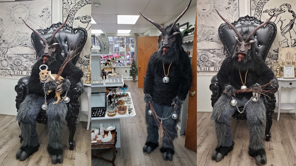 Photos with Krampus at Thirteen Circles SAT & SUN 12\/14 & 12\/15