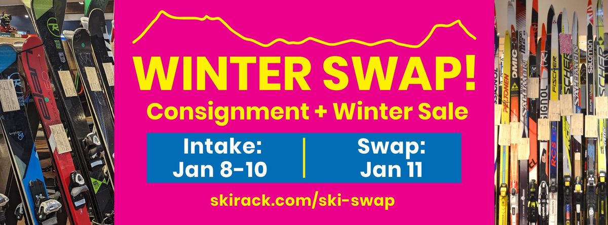 Skirack's January Winter Swap | Gear Intake Jan 8-10