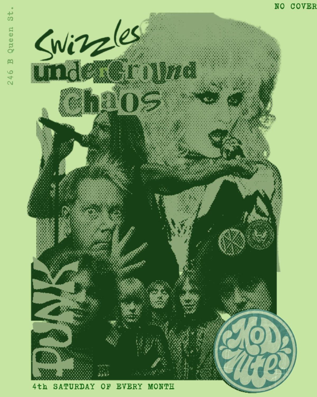 underground chaos \/ punk nite @ Swizzles