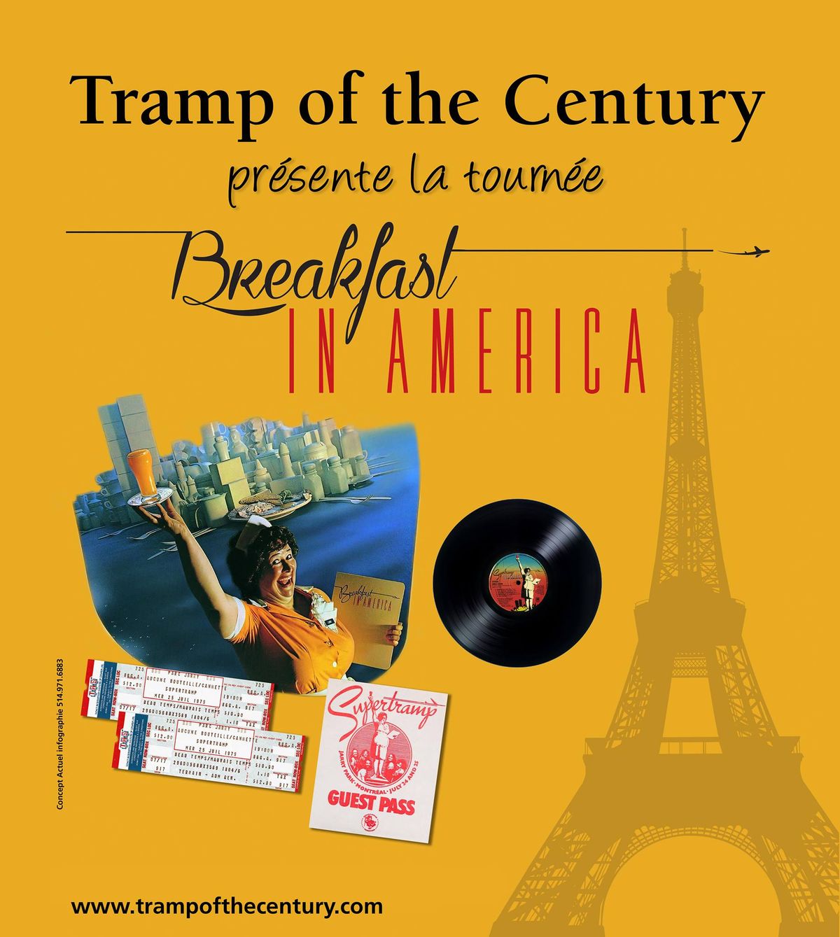 Tramp of the Century - The Breakfast in America Tour